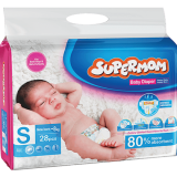 Supermom Baby Diaper S (0-8 kg) 28 pads